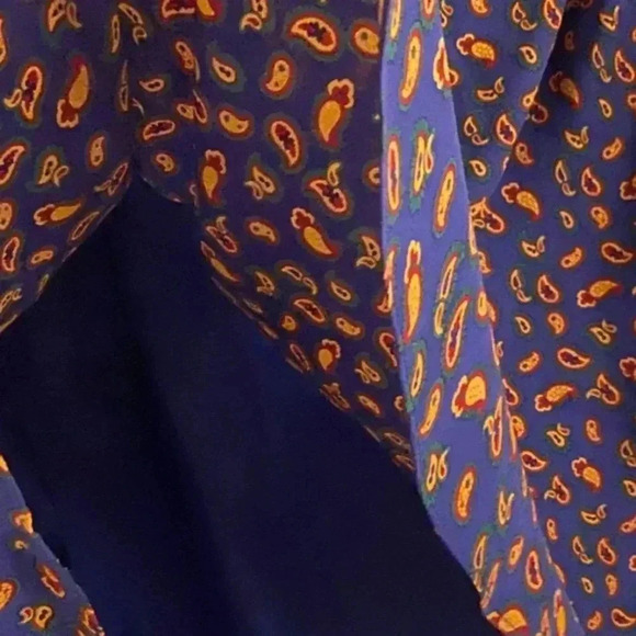 J. McLaughlin Womens 100% Silk Paisley Skirt - Picture 3 of 5